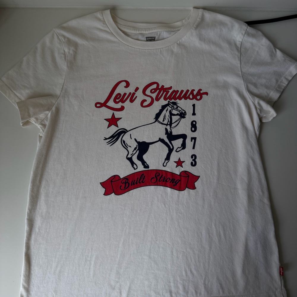 Vintage Levi's White Tee